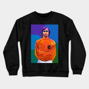 Johan Cruyff Wpap Pop Art Crewneck Sweatshirt